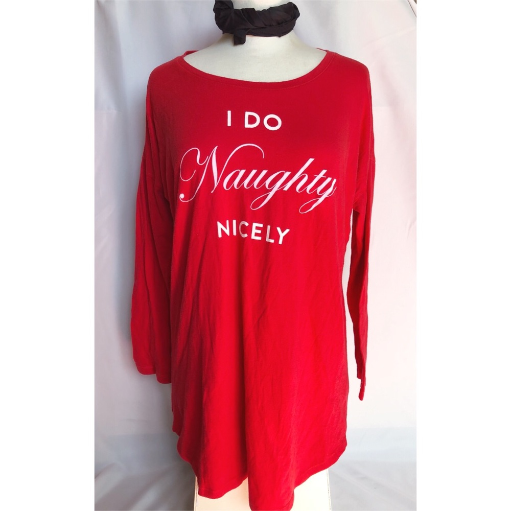 Victoria Secret ‘I do naughty Nicely’ long sleeve
